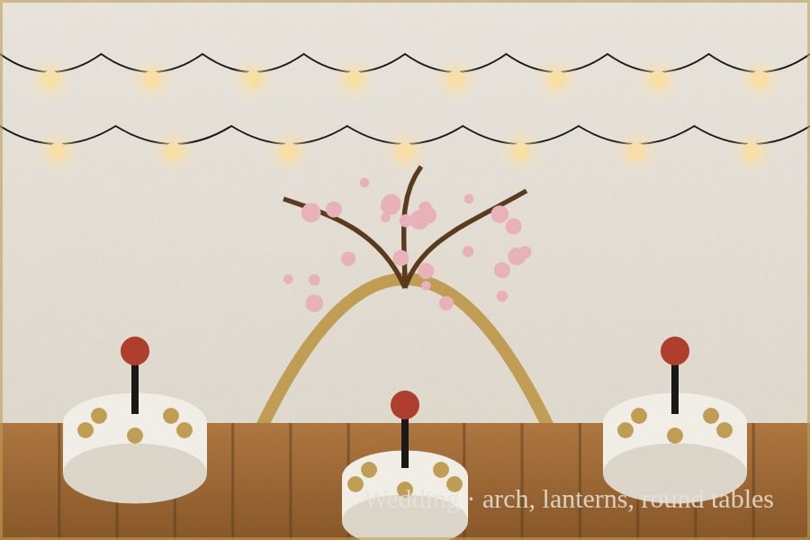 Weddings & receptions at Takara